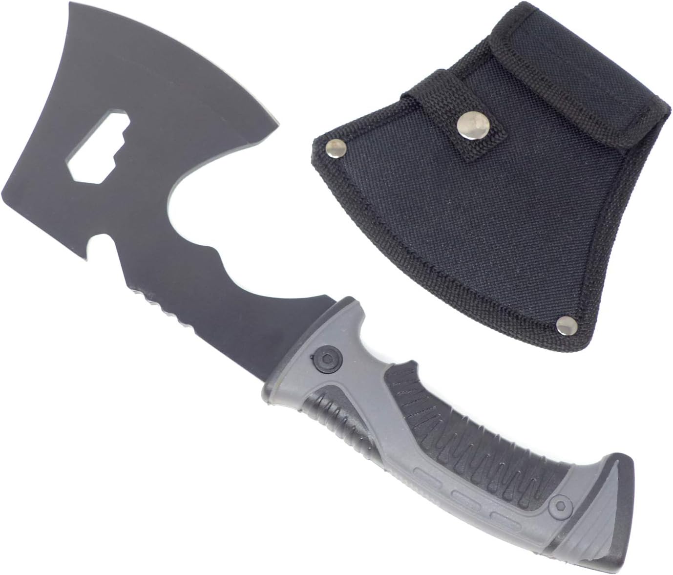 Evil Wear mini Axt Machete Multi Tool XXL Messer Outdoor Combat Knifes schwarz 28cm