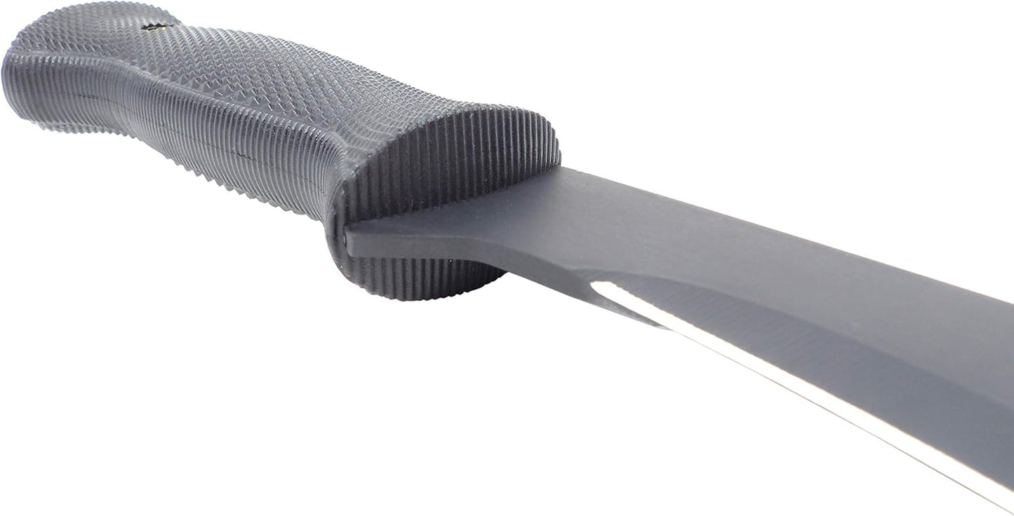 Evil Wear XXL Boomerang-Machete Outdoor Jagt-Messer schwarz 44cm