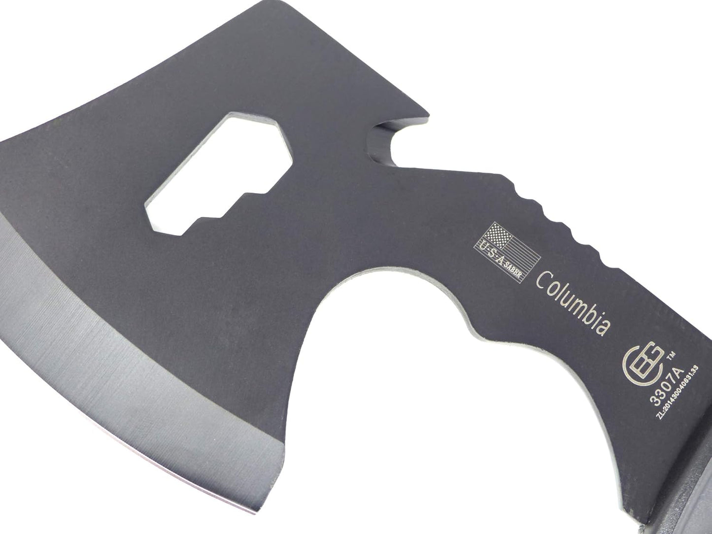 Evil Wear mini Axt Machete Multi Tool XXL Messer Outdoor Combat Knifes schwarz 28cm