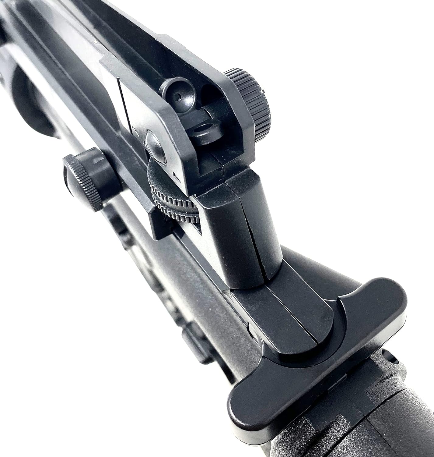 Softair Gun Set Airsoft Federdruck Pistole 23cm Inkl Magazin 0,49 Joule Black