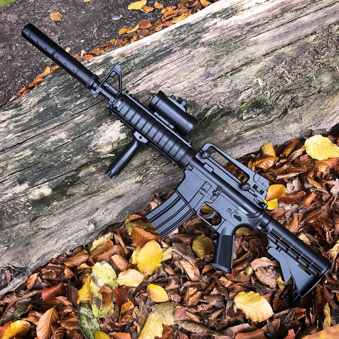 Softair Gewehr elektrisch Rayline M83A1 Material: ABS (Stoßfest), Nachbau im Maßstab 1:1, Länge: 63cm, Gewicht: 1710g, Kaliber: 6mm, Farbe: Schwarz - (unter 0,5 Joule - ab 14 Jahre)