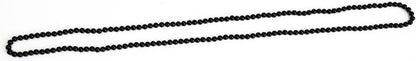Damen Perlen Kette schwarz extra Lang Top Qualität