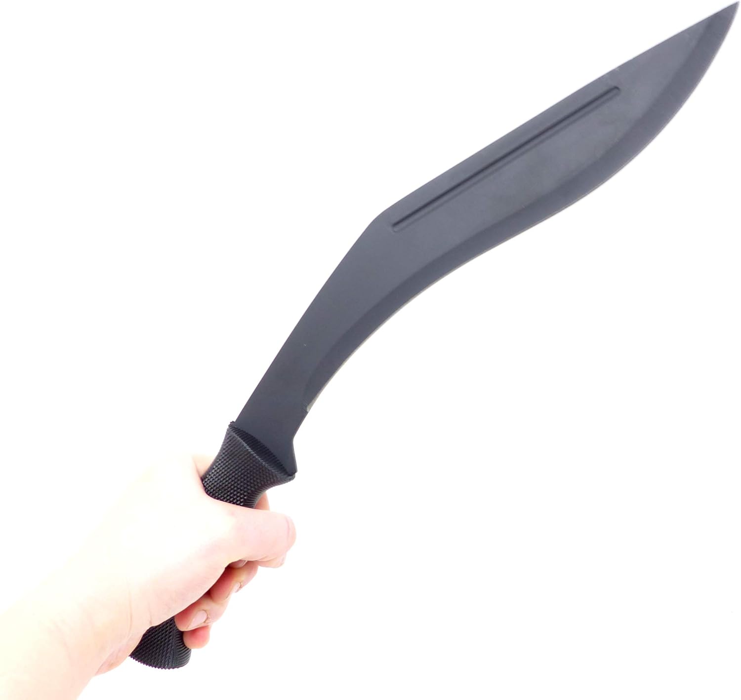 Evil Wear XXL Boomerang-Machete Outdoor Jagt-Messer schwarz 44cm