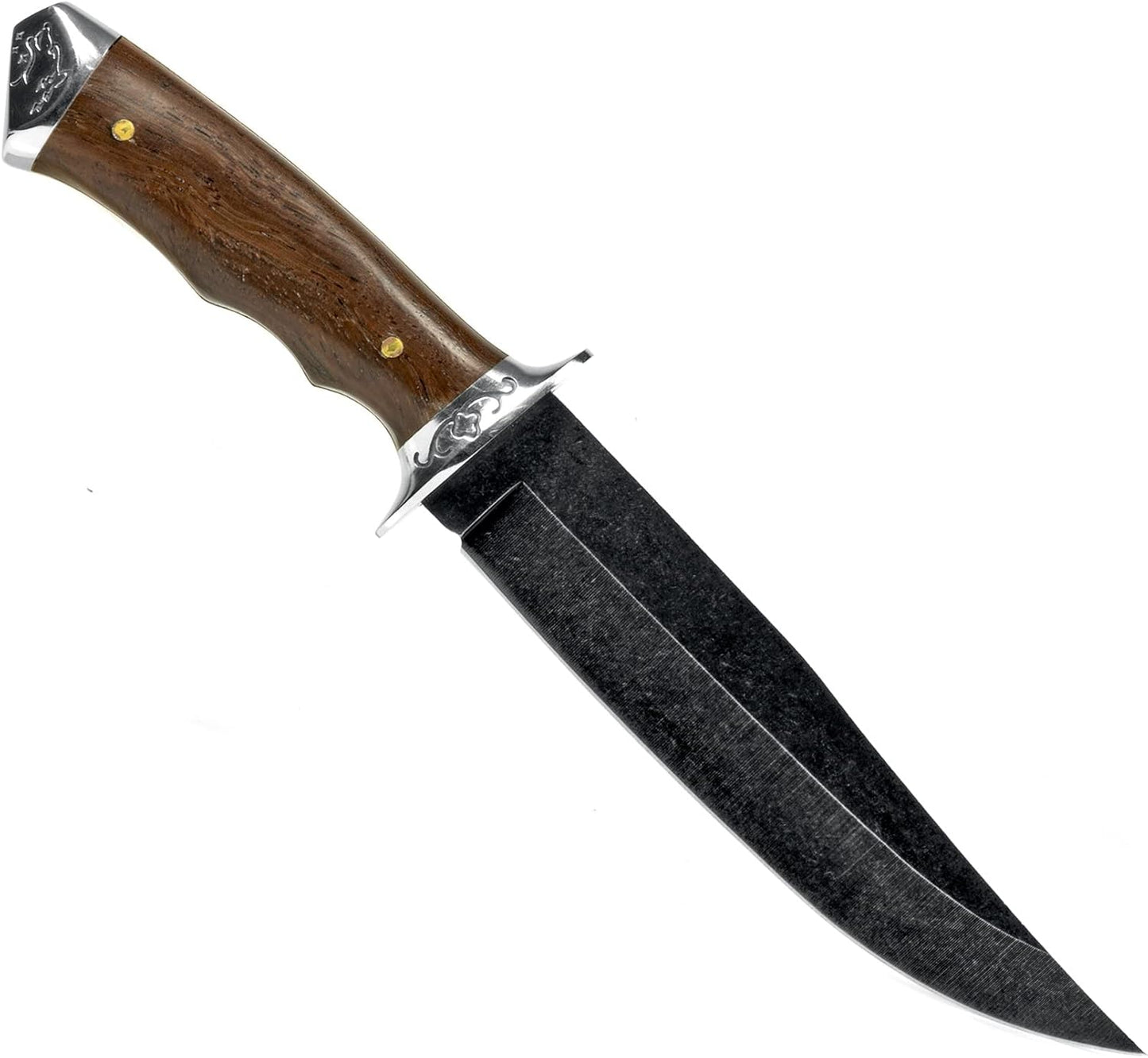 Seilershop Jagt Messer Hunter Knive schwarz braun 21cm