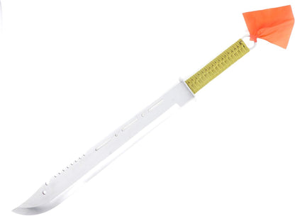 Evil Wear Machete XXL Messer Outdoor Combat Knife Ninja-Schwert Silber 66cm
