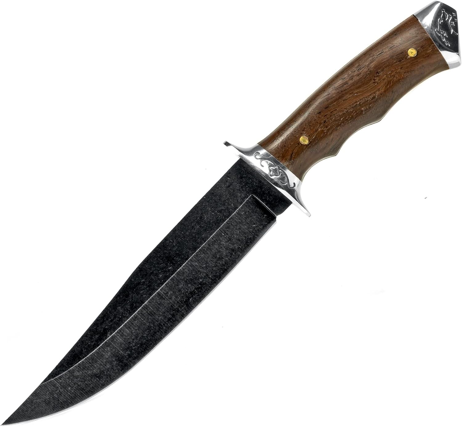 Seilershop Jagt Messer Hunter Knive schwarz braun 21cm