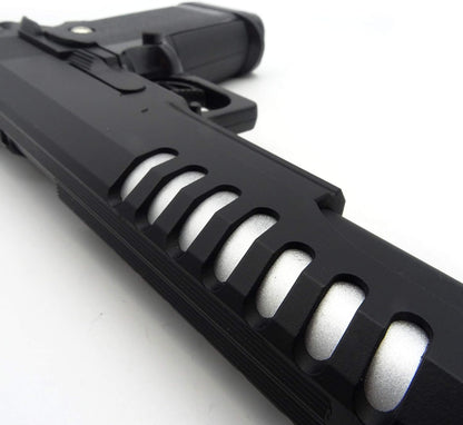 Rayline Softair V17 Voll Metall Softair (Manuell Federdruck), Nachbau im Maßstab 1:1, Länge: 22cm, Gewicht: 450g, Kaliber: 6mm, Farbe: Schwarz - (unter 0,5 Joule - ab 14 Jahre)