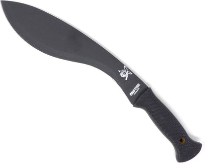Evil Wear XXL Boomerang-Machete Outdoor Jagt-Messer schwarz 44cm