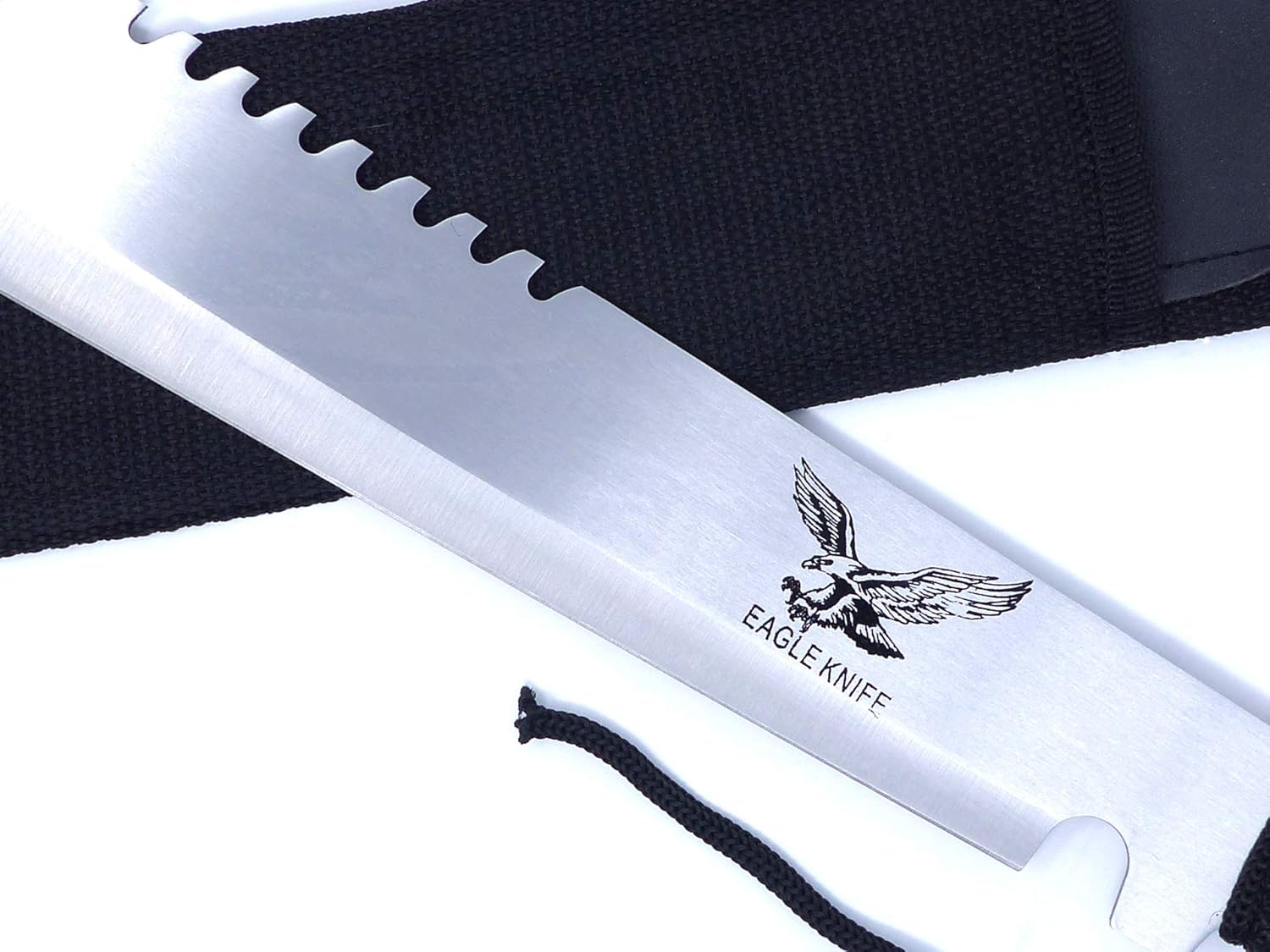 Evil Wear Machete Schwert XXL Outdoor Busch Messer Silber 50cm