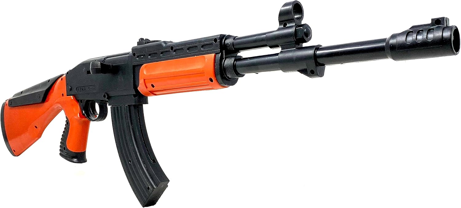 Seilershop Softair Gewehr Airsoft Gun AK47 Mini Rifle 60cm Federdruck Kids Toy 0,49 Joule