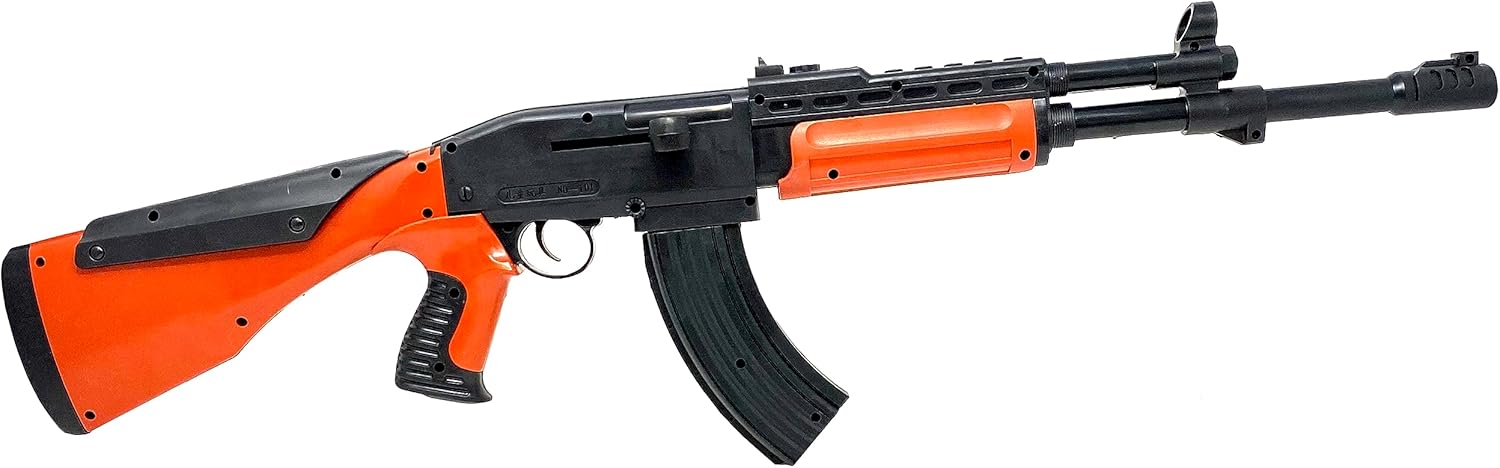 Seilershop Softair Gewehr Airsoft Gun AK47 Mini Rifle 60cm Federdruck Kids Toy 0,49 Joule