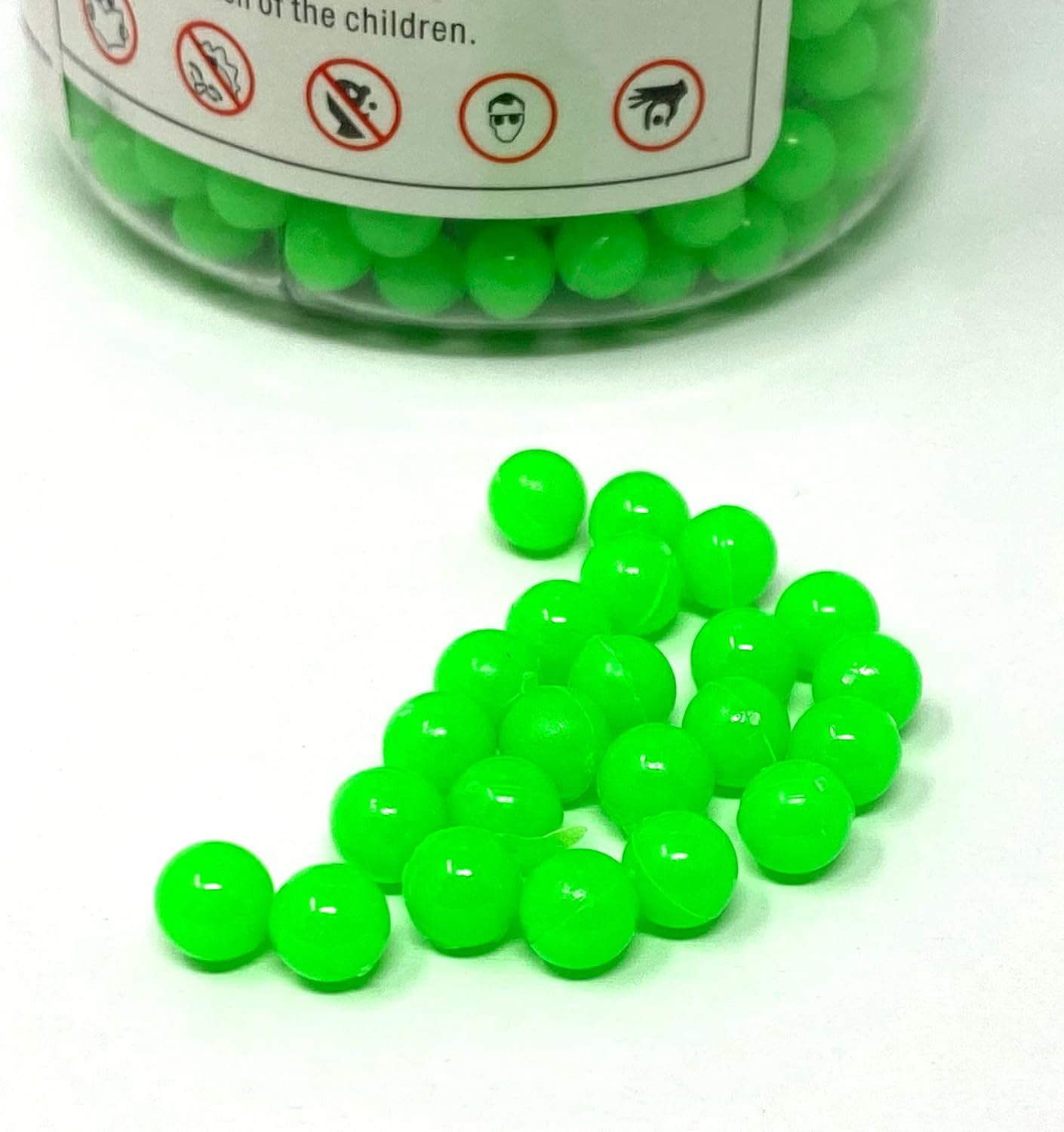 Evil Wear Softair Munition 2000x Kunststoff Kugeln Balls 6mm High Class-Balls 0,12g