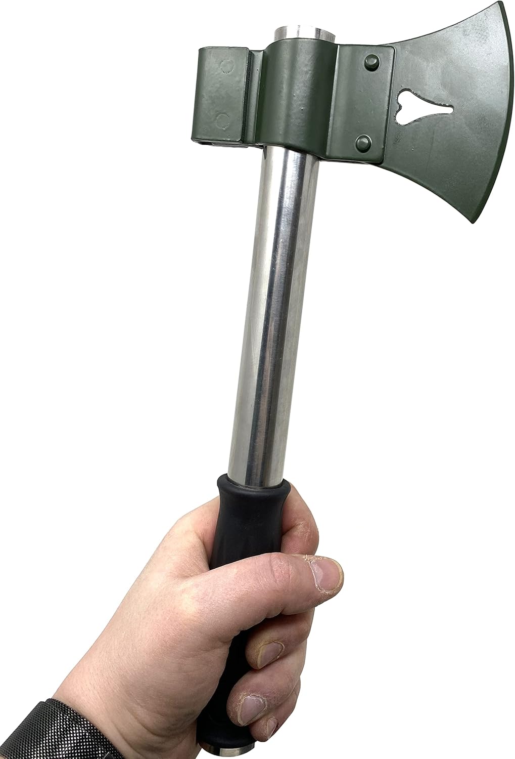 Camping Set Survival Militär Klapp Spaten Säge Messer Machete Axt 53cm