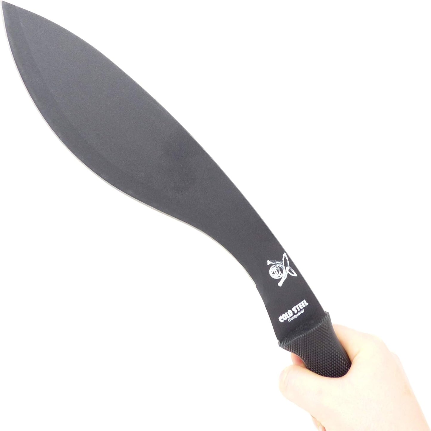 Evil Wear XXL Boomerang-Machete Outdoor Jagt-Messer schwarz 44cm