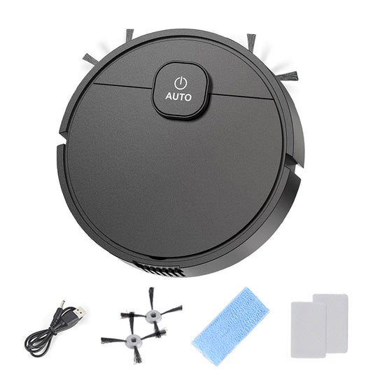 Smart Saugroboter 3-in-1 mit 1000Pa & USB – Für Teppich, Fliesen, Tierhaare