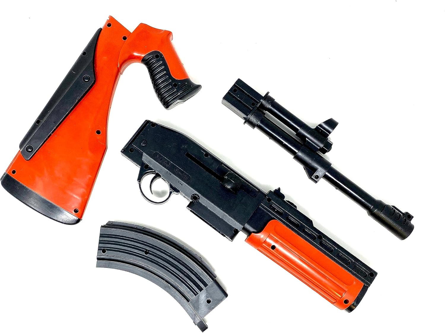 Seilershop Softair Gewehr Airsoft Gun AK47 Mini Rifle 60cm Federdruck Kids Toy 0,49 Joule