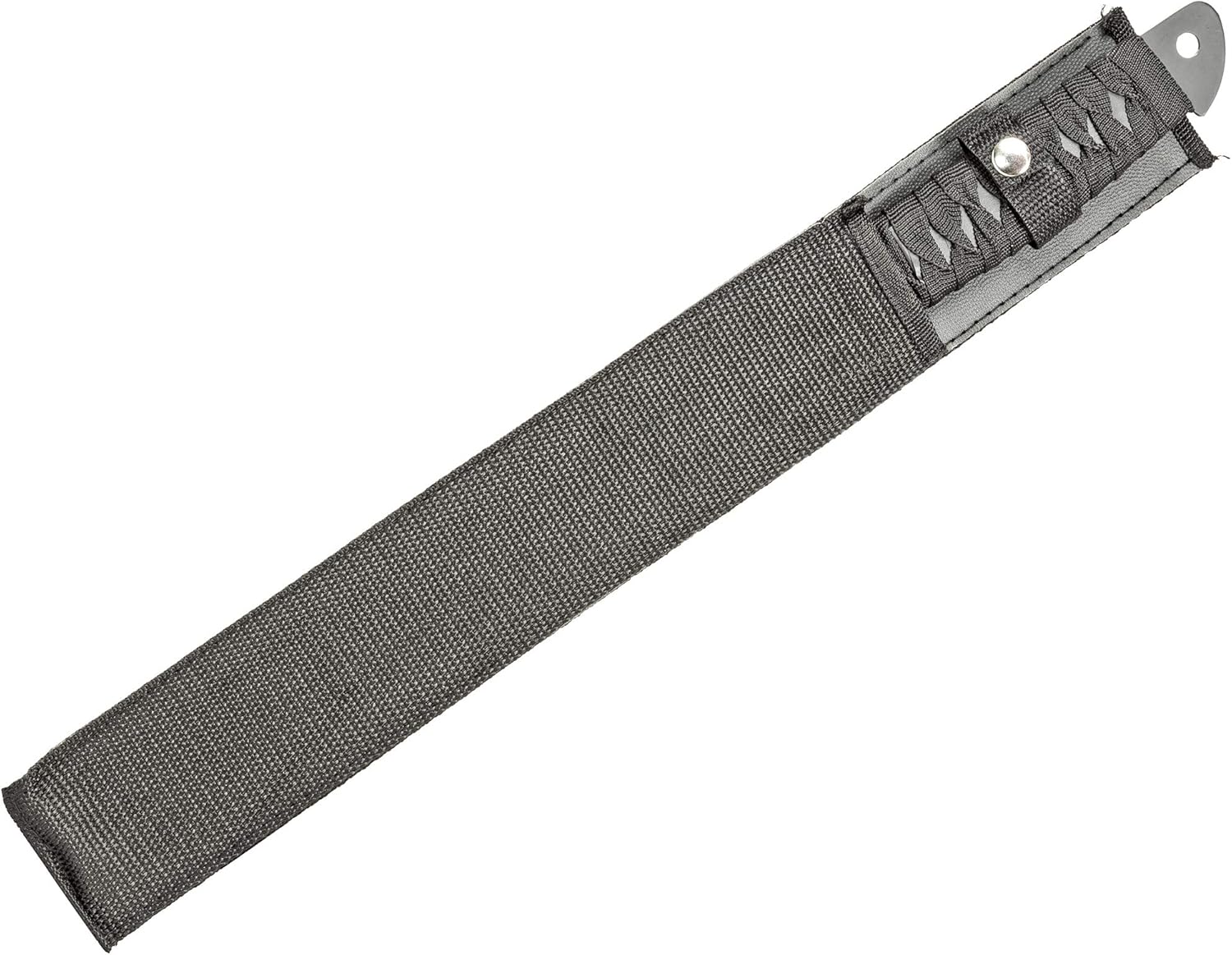 Evil Wear 46cm Schwarzes Outdoor Messer mit Holster, Einhand-Gürtelmesser