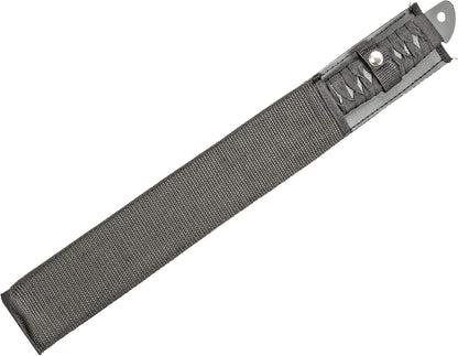 Evil Wear 46cm Schwarzes Outdoor Messer mit Holster, Einhand-Gürtelmesser