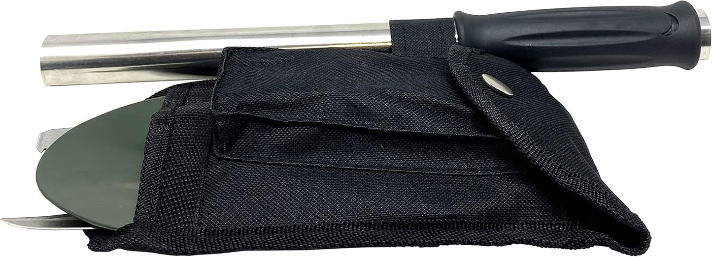 Camping Set Survival Militär Klapp Spaten Säge Messer Machete Axt 53cm