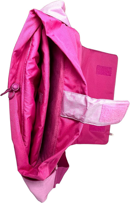 Umhängetasche Kinder Schultertasche Damen Laptoptasche pink 40x30cm