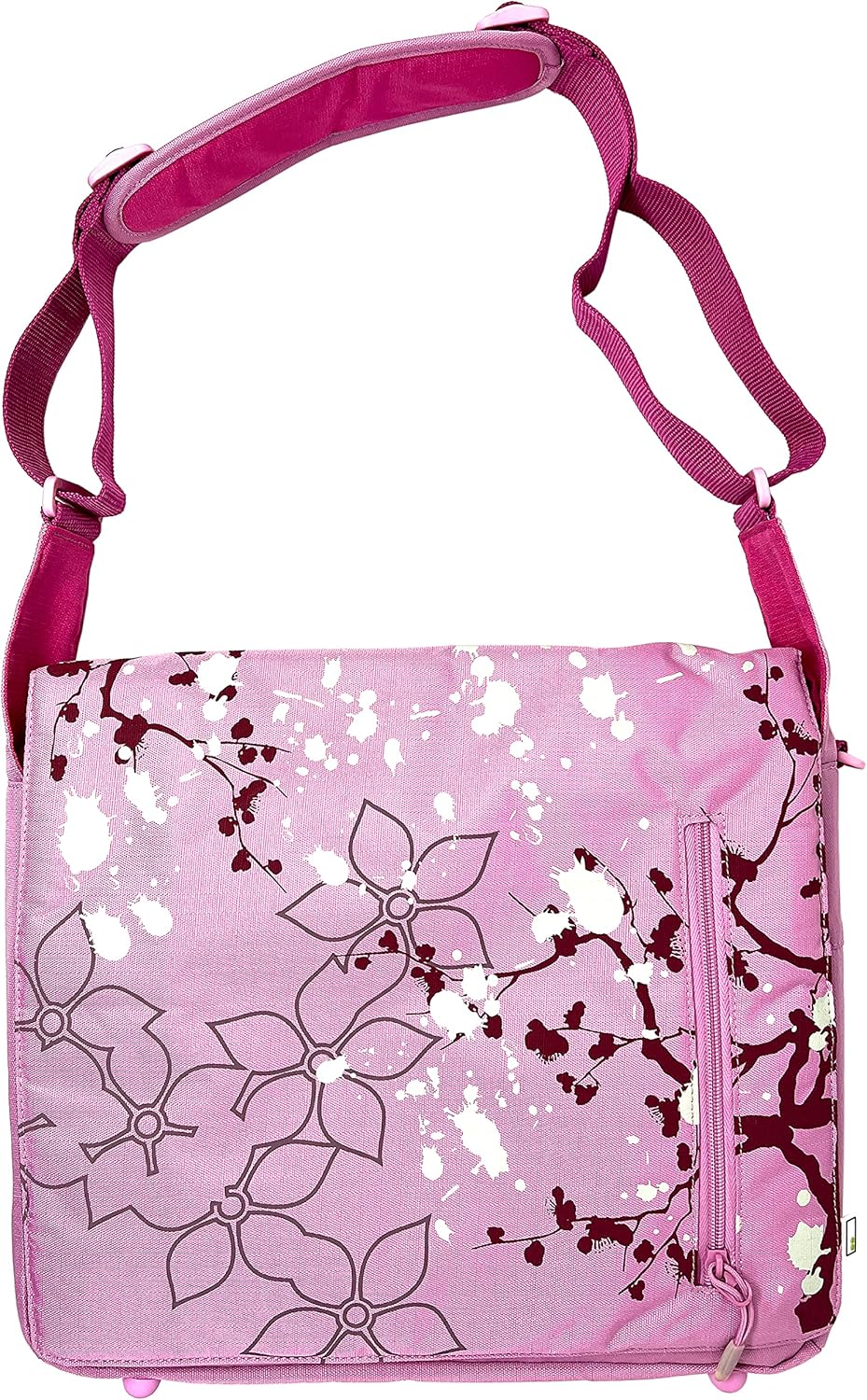 Umhängetasche Kinder Schultertasche Damen Laptoptasche pink 40x30cm