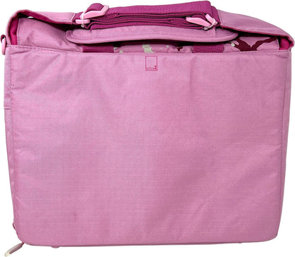 Umhängetasche Kinder Schultertasche Damen Laptoptasche pink 40x30cm