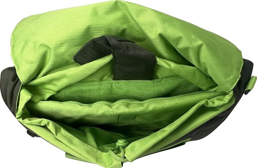 Umhängetasche Kinder Schultertasche Herren Laptoptasche grün 40x30cm